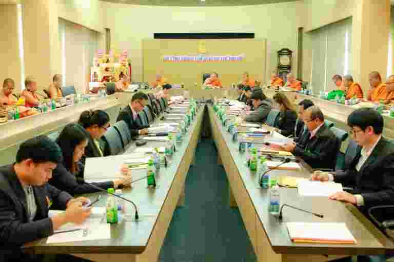 “วิทยาลัยสงฆ์ ร่วมประชุมคณะกรรมการดำเนินงานโครงการพระสอนศีลธรรมในโรงเรียนครั้งที่ ๒ / ๒๕๖๒”