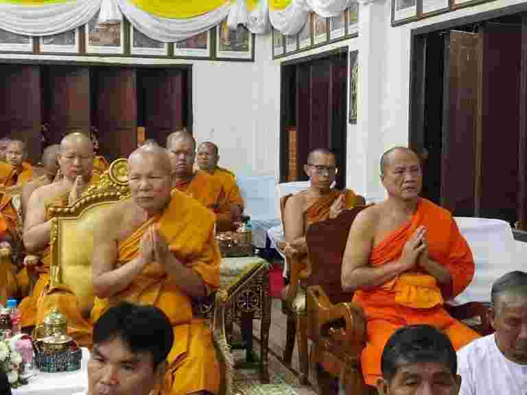 “วิทยาลัยสงฆ์ร้อยเอ็ดร่วมพิธีบำเพ็ญกุศลศพ”
